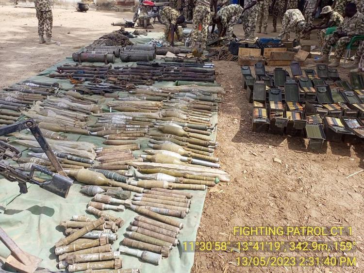 Troops dislodge ISWAP terrorists, uncover underground armoury in Sambisa