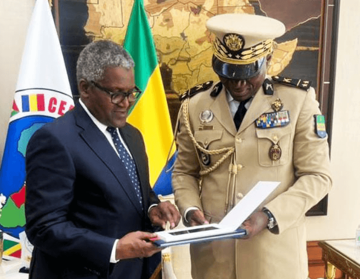 President Nguema Seeks Dangote's Investments in Gabon for Job Creation, Economic Growth - Economic Confidential